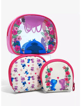 Load image into Gallery viewer, Disney Makeup Bag Set Stitch and Angel Our Universe
