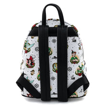 Load image into Gallery viewer, Disney Mini Backpack Peter Pan Flash Tattoo AOP Loungefly
