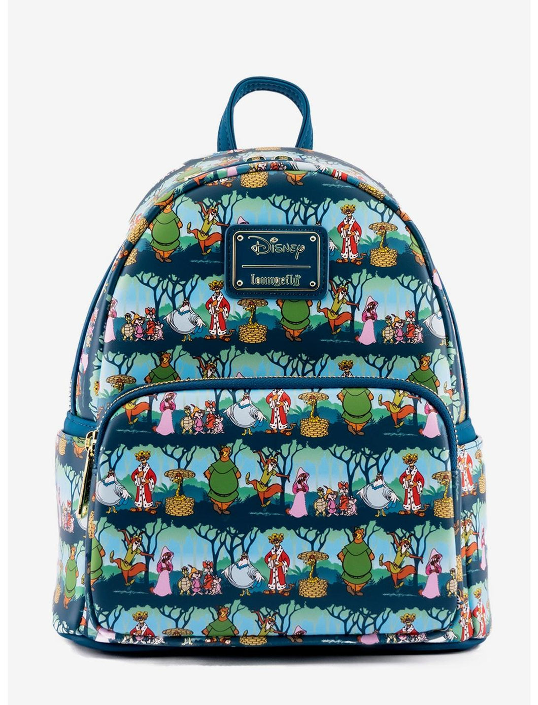 Disney Mini Backpack Robin Hood AOP Loungefly