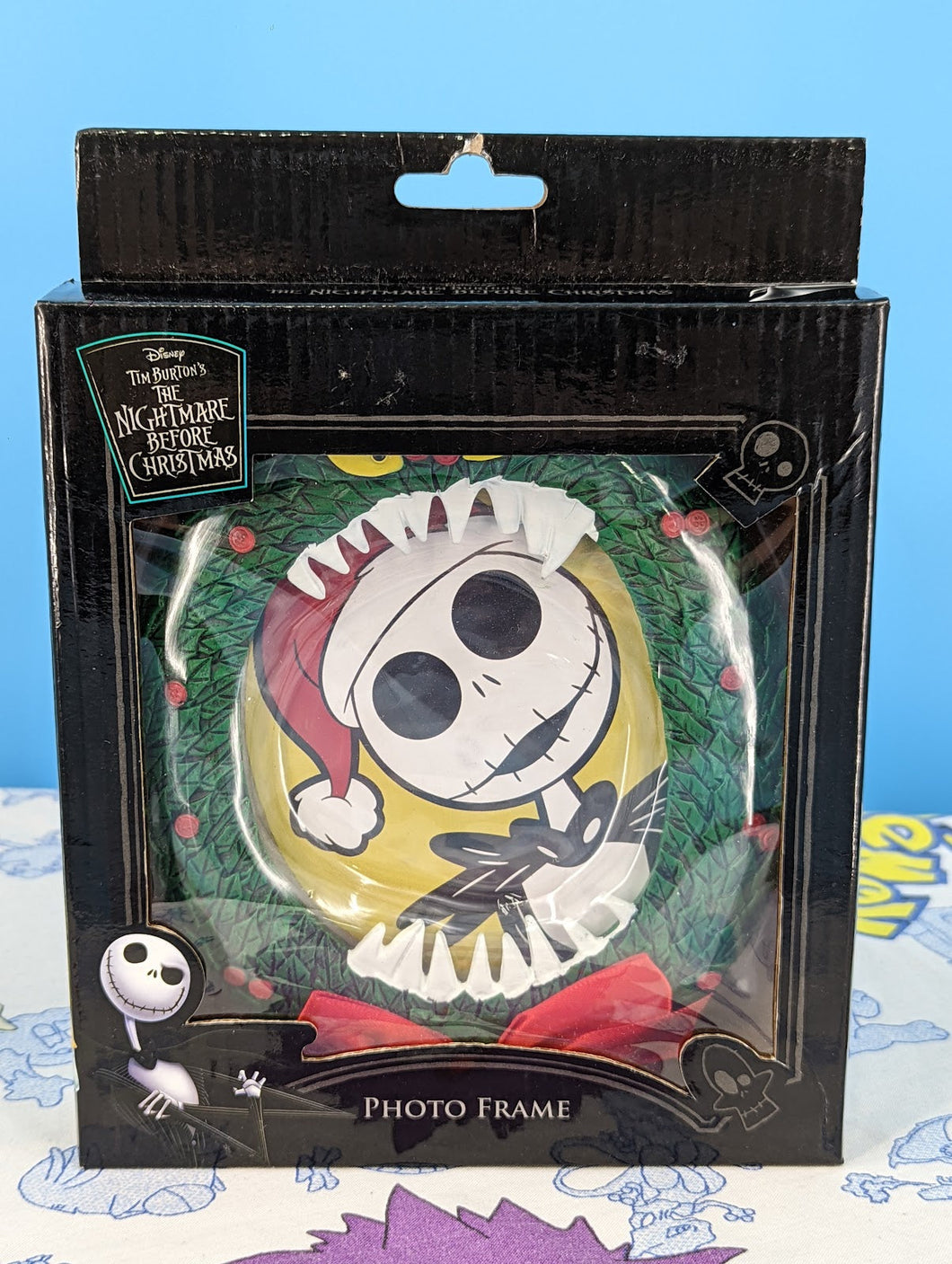 Disney Nightmare Before Christmas Scary Wreath Photo Frame