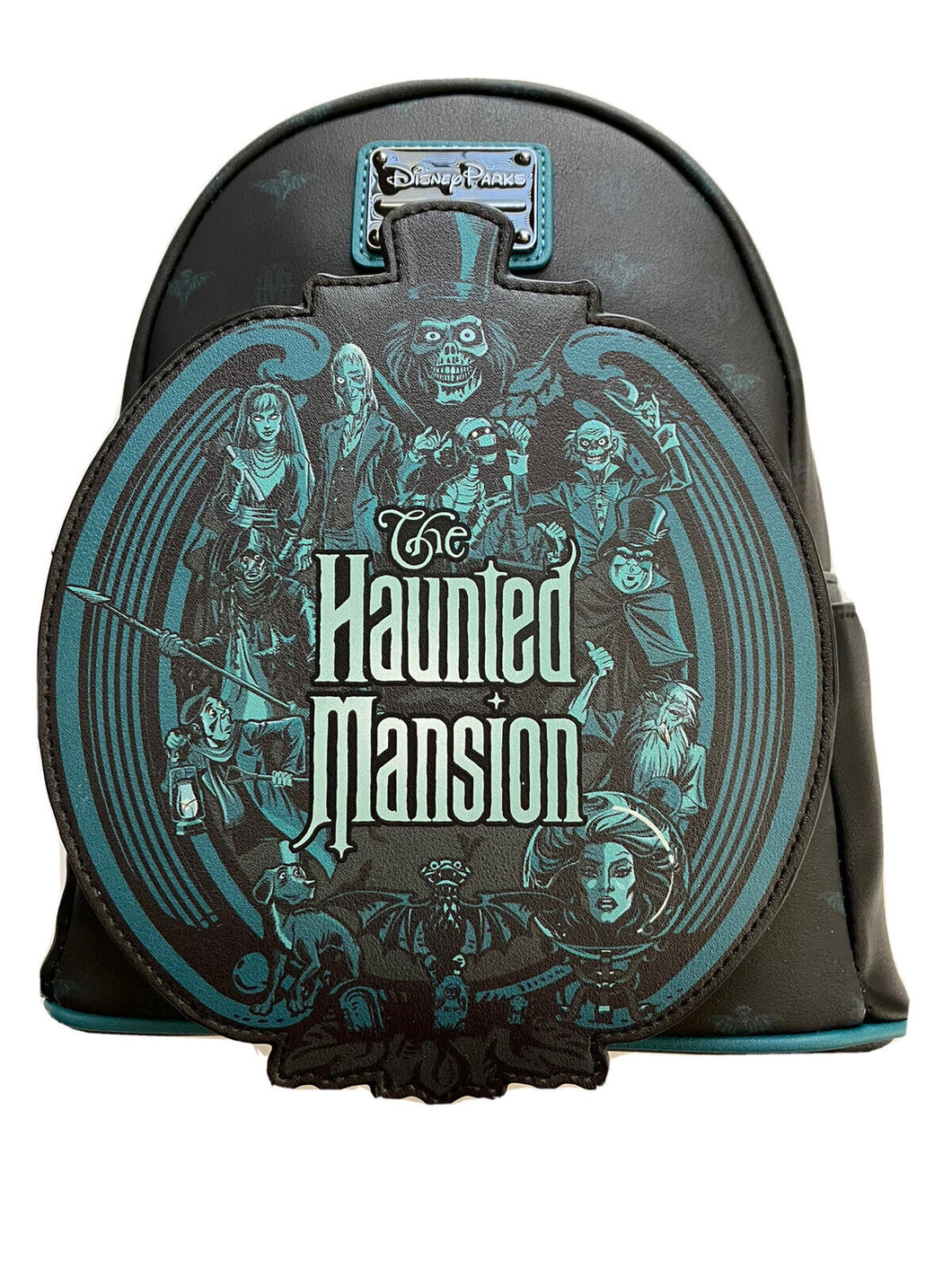 Disney Parks Mini Backpack The Haunted Mansion Glow-In-The-Dark Loungefly