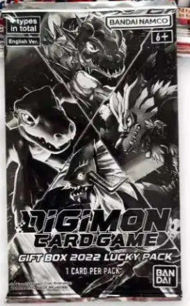 ENG Digimon TCG Gift Box 2022 Lucky Pack Booster Pack