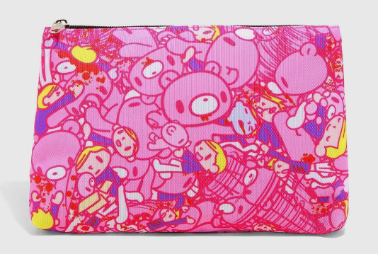 Gloomy Bear Zipper Pouch AOP Mori Chack