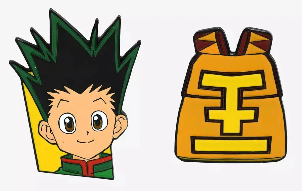 Hunter X Hunter Enamel Pin Set Gon Backpack Just Funky