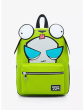 Load image into Gallery viewer, Invader Zim Mini Backpack Gir Dog &amp; Robot Form Bioworld
