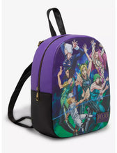 Load image into Gallery viewer, Jojo&#39;s Bizarre Adventure Mini Backpack Stone Ocean Group Bioworld
