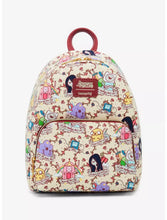 Load image into Gallery viewer, Adventure Time Mini Backpack Banner Cartoon Network Loungefly
