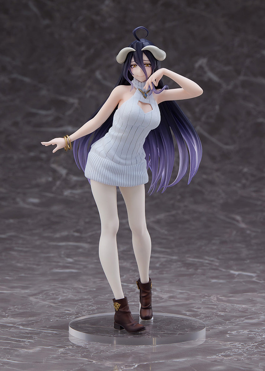 Overlord Figure Albedo Knitted Dress Ver. Coreful Taito - Open Box