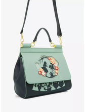 Load image into Gallery viewer, Disney Handbag Alice in Wonderland Floral Silhouette Loungefly
