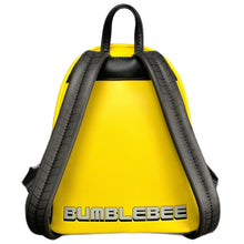 Load image into Gallery viewer, Transformers Mini Backpack Bumble Bee GITD Loungefly
