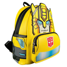 Load image into Gallery viewer, Transformers Mini Backpack Bumble Bee GITD Loungefly
