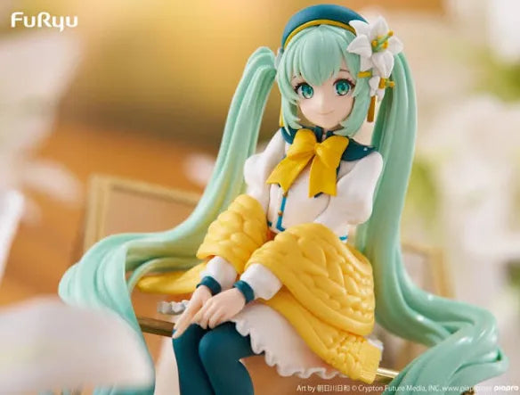 Piapro Hatsune Miku Noodle Stopper Prize Figure Flower Fairy - Fairy Lily ver. FuRyu