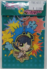 Load image into Gallery viewer, Hatsune Miku x Powerpuff Girls Rubber Keychain Megurine Luka x Buttercup Taito
