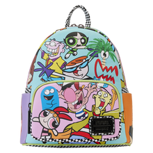 Load image into Gallery viewer, Cartoon Network Retro Collage Mini Backpack Loungefly
