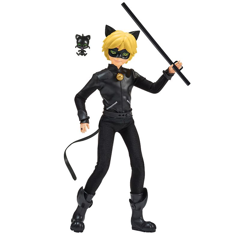 Miraculous Ladybug Doll Cat Noir Zag Heroez