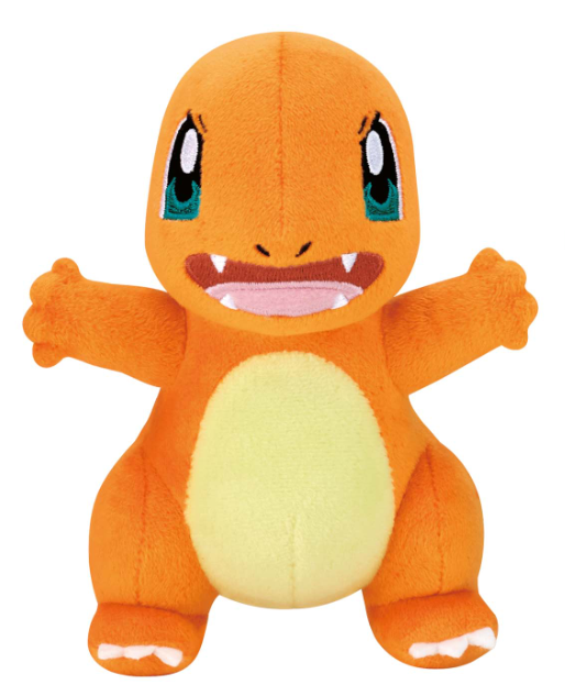 Pokemon Plush Charmander (Angry) Various Faces 2025 Banpresto