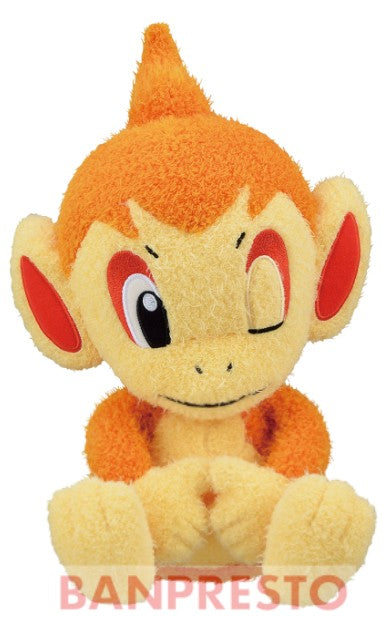 Pokemon Plush Chimchar Kutsurogi Time 2022 Banpresto