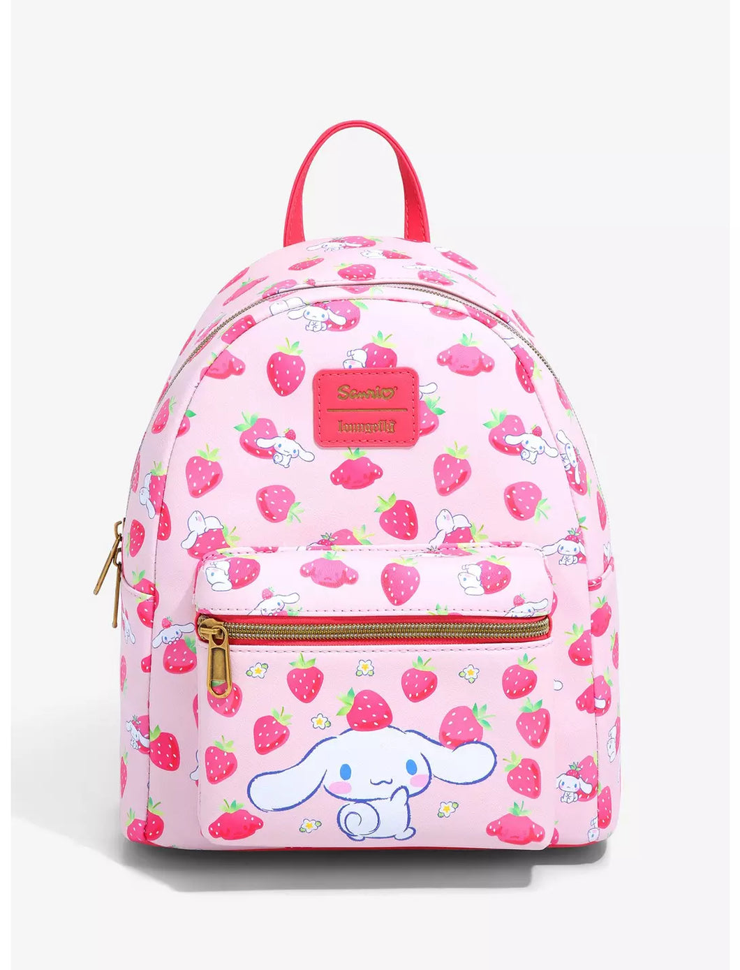 Sanrio Mini Backpack Cinnamoroll Strawberry AOP Loungefly