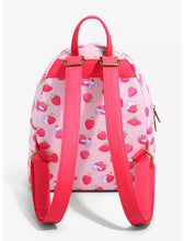 Load image into Gallery viewer, Sanrio Mini Backpack Cinnamoroll Strawberry AOP Loungefly
