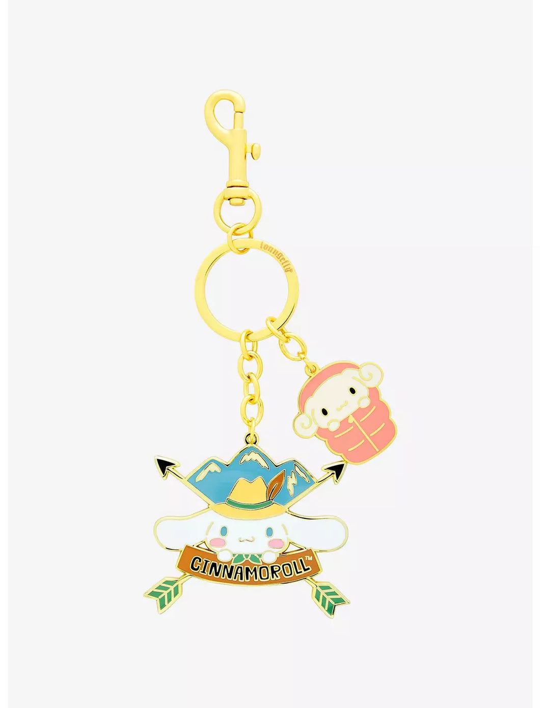 Sanrio Keychain Cinnamoroll Camping Loungefly