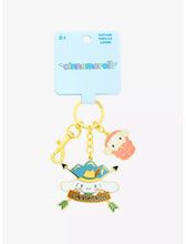 Load image into Gallery viewer, Sanrio Keychain Cinnamoroll Camping Loungefly
