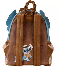 Load image into Gallery viewer, Disney Mini Backpack Stitch Western Cowboy Cosplay Loungefly
