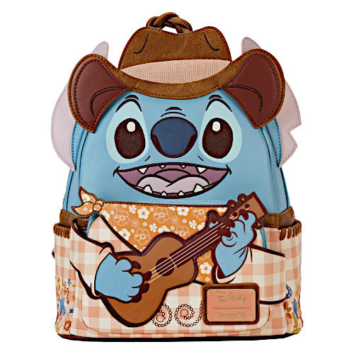 Disney Mini Backpack Stitch Western Cowboy Cosplay Loungefly