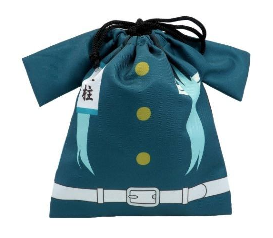 Demon Syaler Drawstring Pouch Tokito Muichiro Haori Style Bandai [Clearance Case]