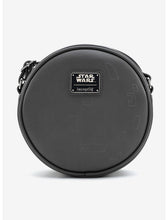 Load image into Gallery viewer, Star Wars Crossbody Death Star Pin Collector Loungefly
