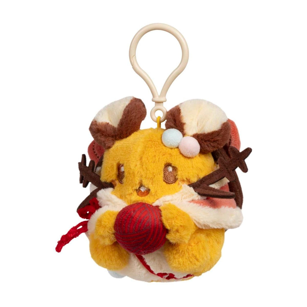 Pokemon Plush Keychain Dedenne Holiday Pokemon Center