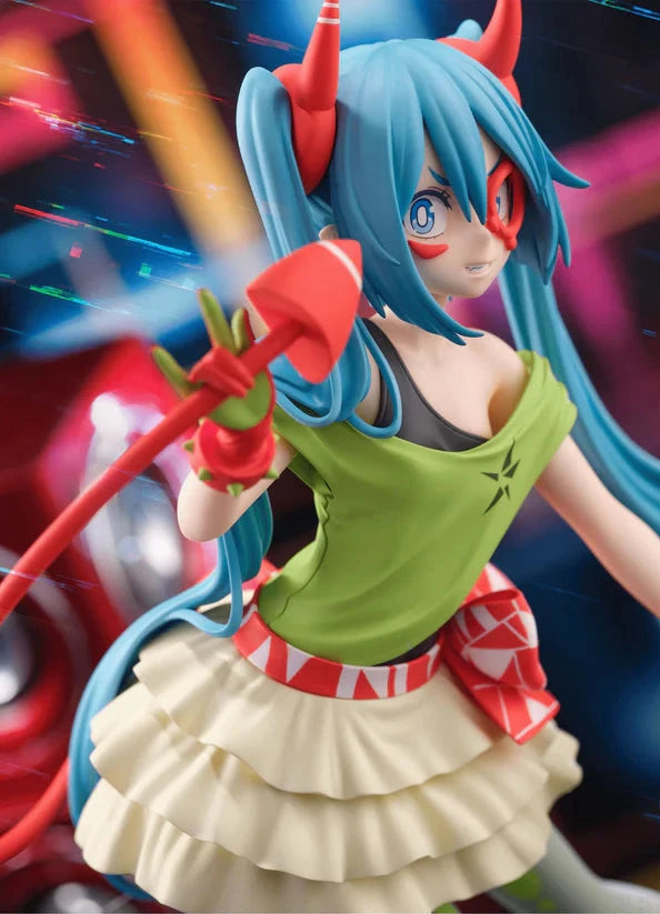 Piapro Figure Hatsune Miku Project DIVA X DE:MONSTAR T.R. Ver. FiGURiZMα SEGA (Box Damaged)