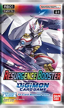 RB01 ENG Digimon Adventure TCG Resurgence Booster Pack