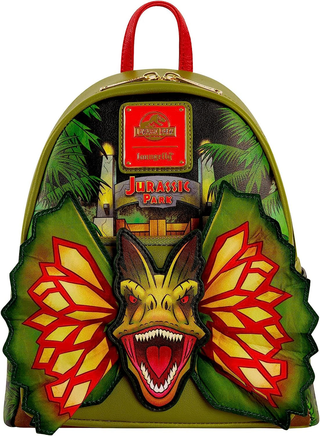 Jurassic Park Mini Backpack Dilophosaurus Loungefly