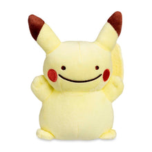 Load image into Gallery viewer, Pokemon Plush Ditto as Pikachu 2016 Pokemon Center
