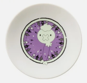 Pokemon Mini Plate Type: Ghost Ichiban Kuji E Prize Bandai