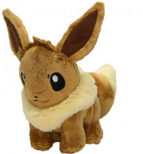 Load image into Gallery viewer, Pokemon Plush Eevee Standing Fluffy 2019 Pokemon Center
