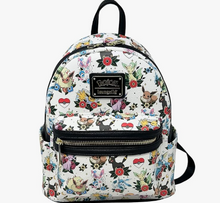 Load image into Gallery viewer, Pokemon Mini Backpack Eeveelutions Tattoo 2025 Loungefly
