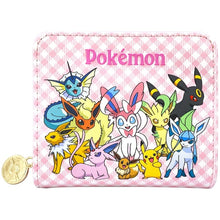 Load image into Gallery viewer, Pokemon Bi Fold Wallet Eeveelutions Pokemon Center Japan
