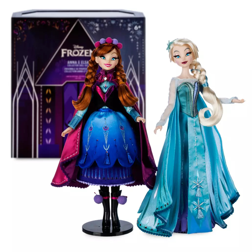 Anna and Elsa Collector Doll Set by Brittney Lee Limited Edition