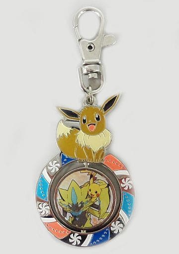 Pokemon Keychain Eevee, Pikachu, & Zeraora Everyone's Story Movic