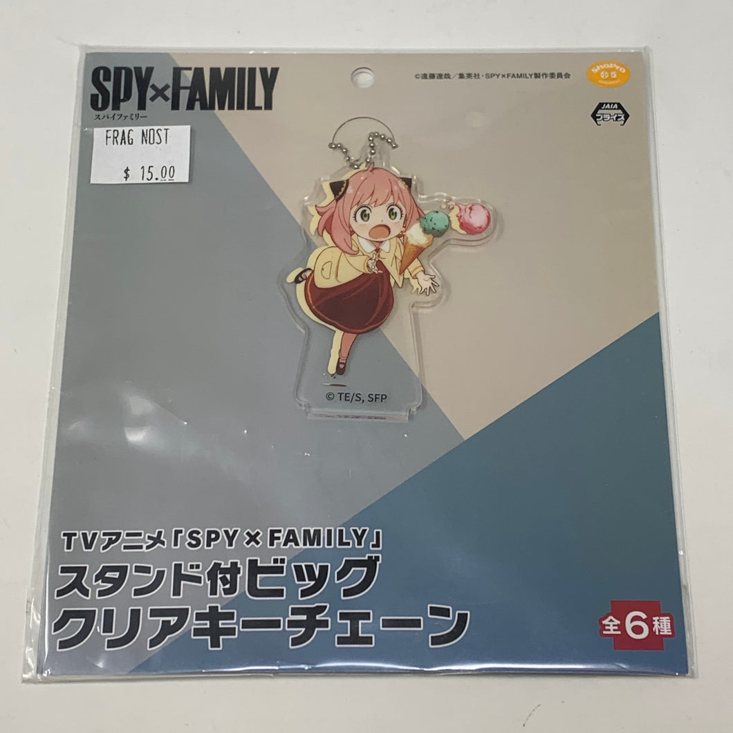 Spy X Family Acrylic Keychain Stand Anya with Ice Cream SEGA