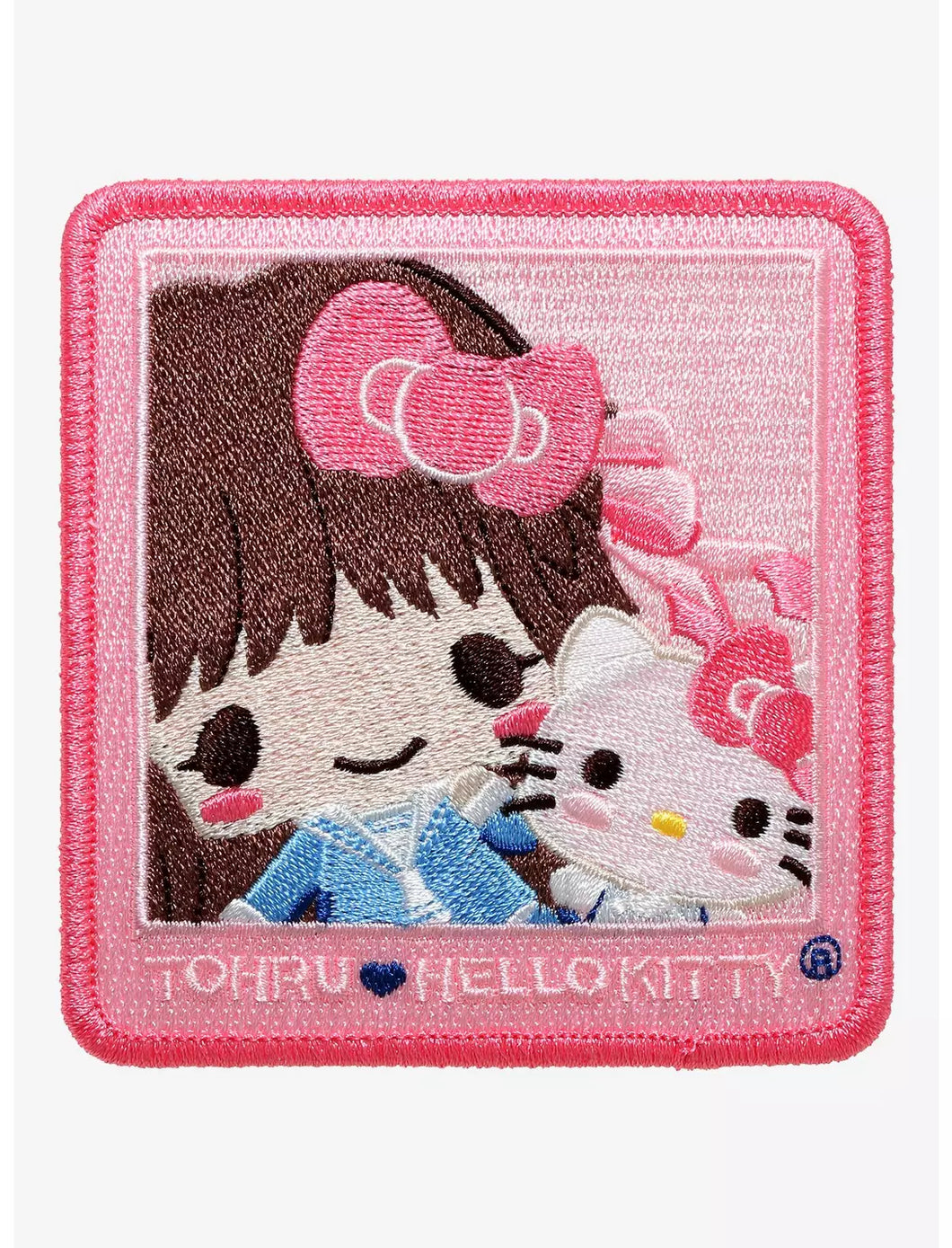 Fruits Basket x Sanrio Embroidered Patch Tohru x Hello Kitty Bioworld