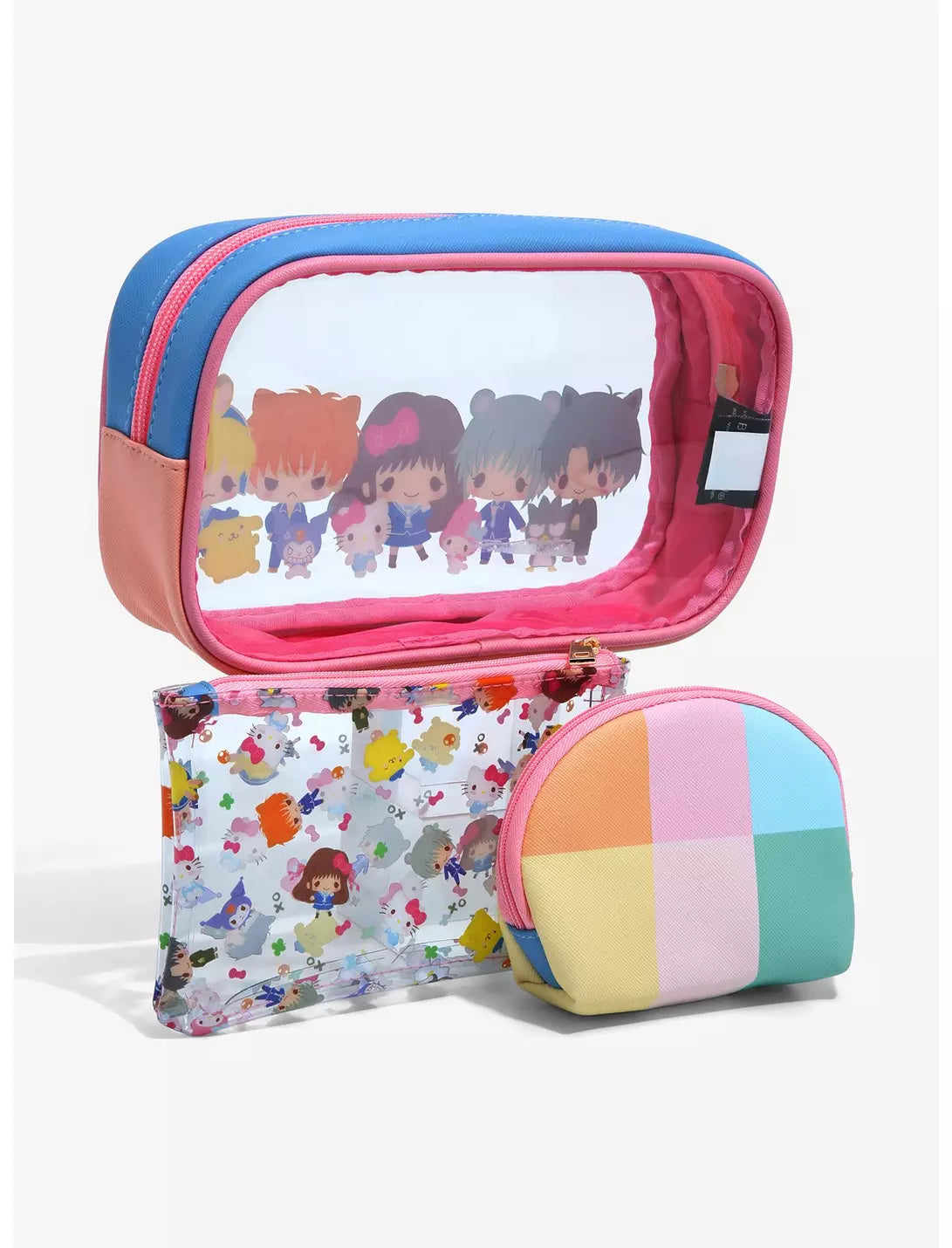 Fruits Basket x Hello Kitty Cosmetic Bag shops Set