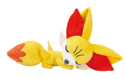 Pokemon Plush Fennekin Kutsurogi Time 2025 Banpresto