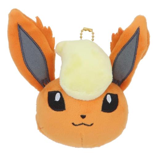 Pokemon Plush Keychain Flareon Takara Tomy