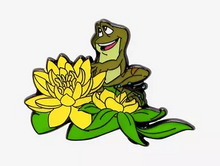 Load image into Gallery viewer, Disney Enamel Pin Princess Floral Sidekick Loungefly
