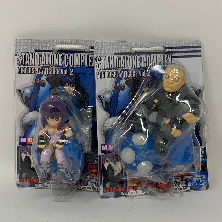 Ghost in the Shell Figure Set Mokoto & Batou Mini Display Vol. 2 SEGA