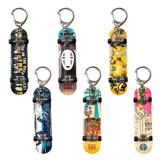 Ghibli Blind Box Keychain Mini-Skateboard Benelic