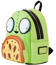 Load image into Gallery viewer, Invader Zim Mini Backpack GIR Pizza Loungefly
