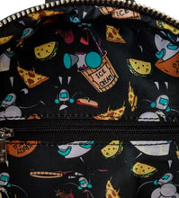 Load image into Gallery viewer, Invader Zim Mini Backpack GIR Pizza Loungefly
